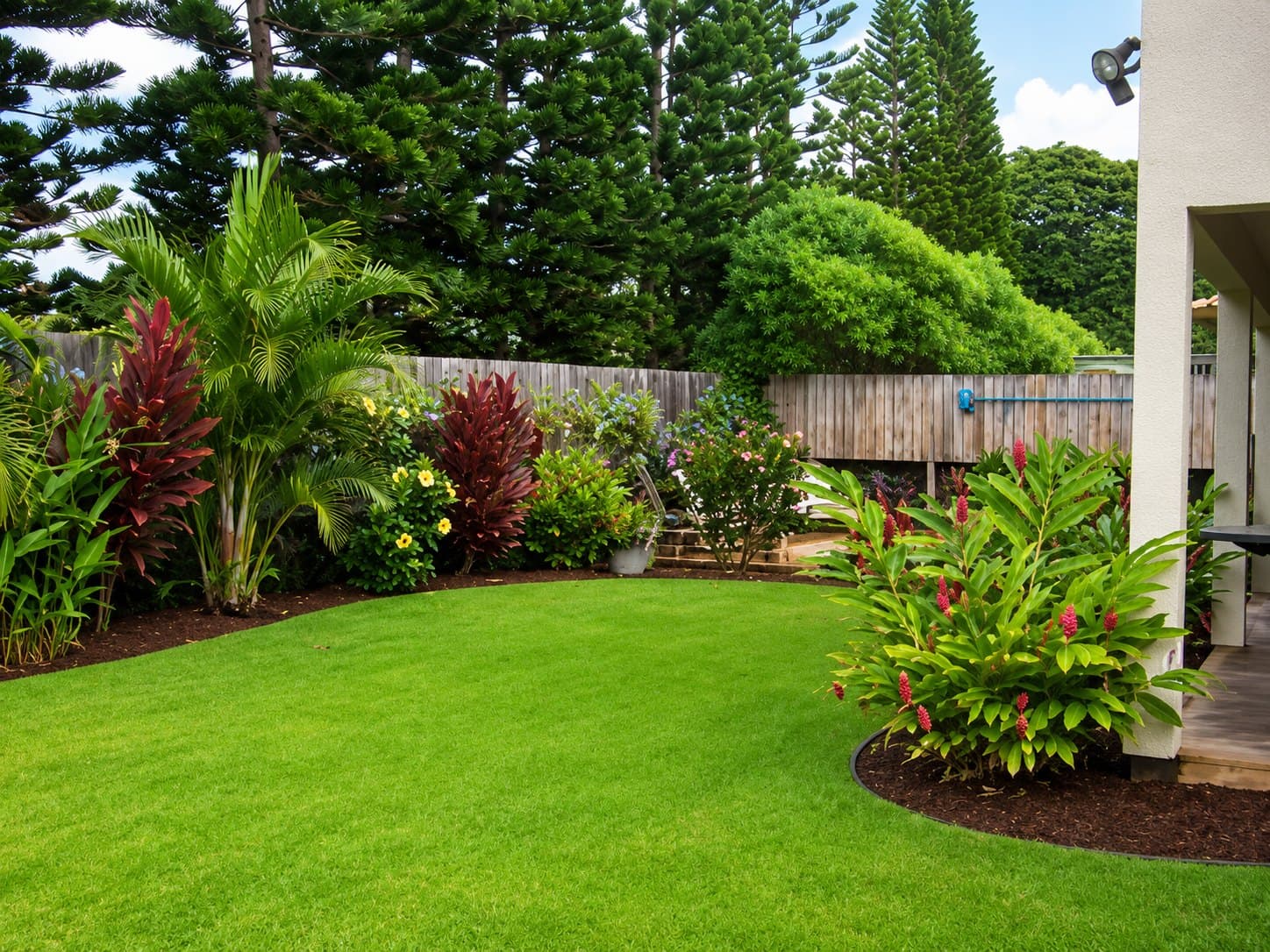 Tropical Backyard Transformation